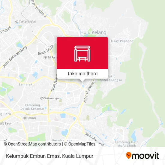 Kelumpuk Embun Emas map