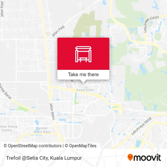 Trefoil @Setia City map