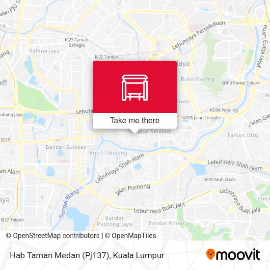 Peta Hab Taman Medan (Pj137)