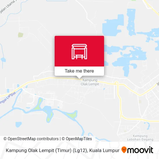 Kampung Olak Lempit (Timur) (Lg12) map