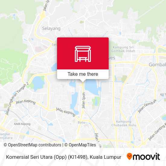Peta Komersial Seri Utara (Opp) (Kl1498)
