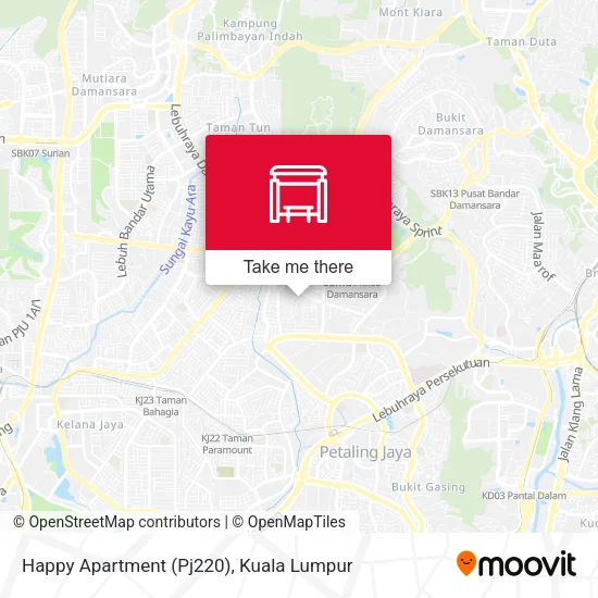 Happy Apartment (Pj220) map