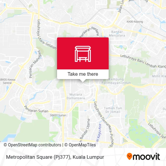 Metropolitan Square (Pj377) map