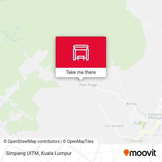 Simpang UITM map