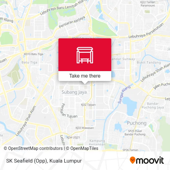 SK Seafield (Opp) map