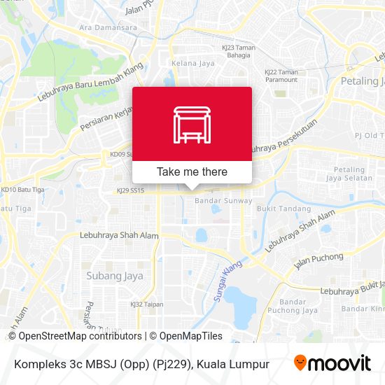 Peta Kompleks 3c MBSJ (Opp) (Pj229)