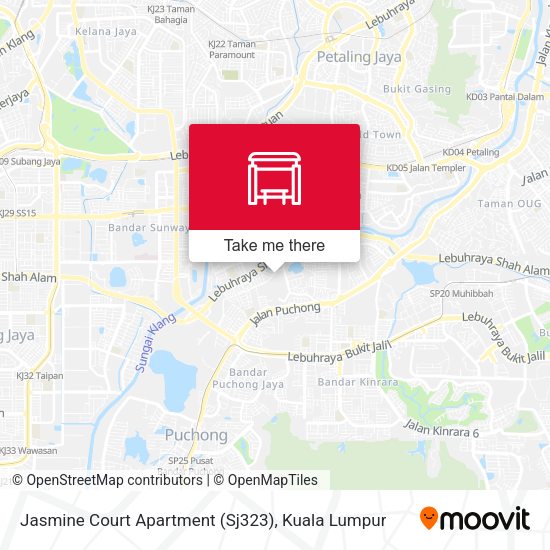 Jasmine Court Apartment (Sj323) map