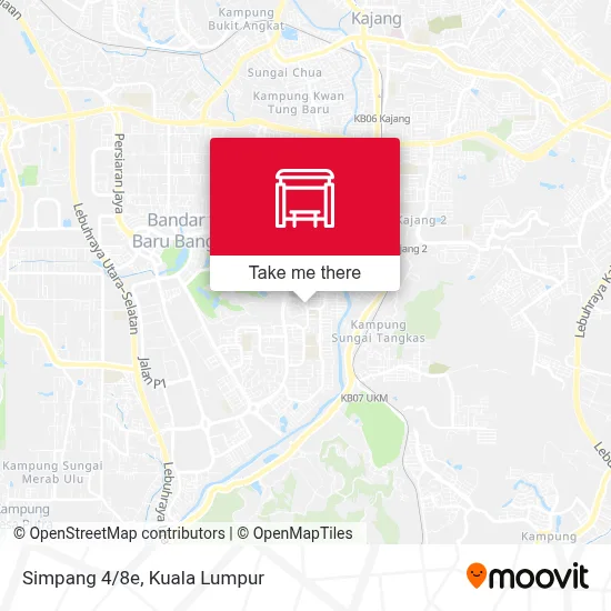Simpang 4/8e map
