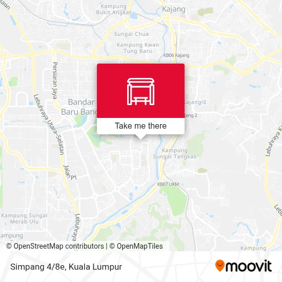 Simpang 4/8e map