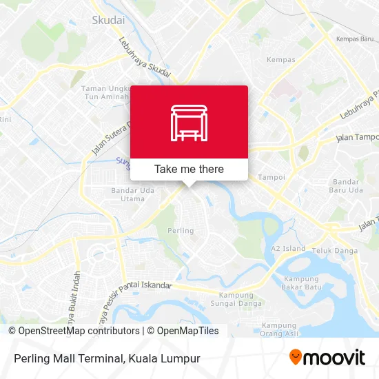 Perling Mall Terminal map