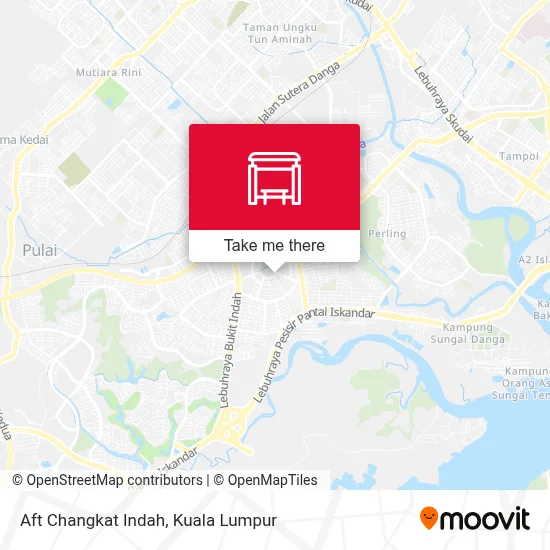 Aft Changkat Indah map