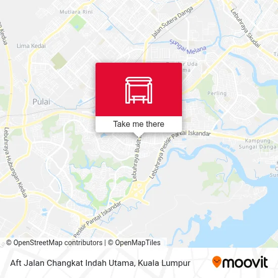 Aft Jalan Changkat Indah Utama map