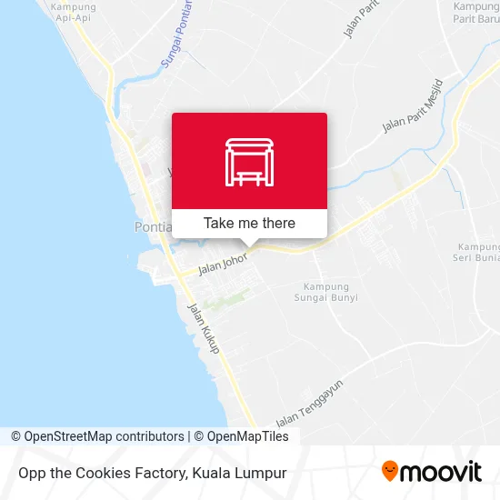 Opp the Cookies Factory map