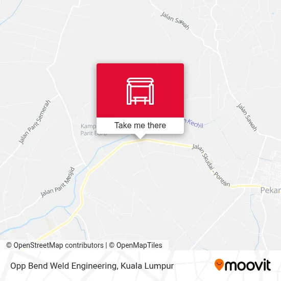 Opp Bend Weld Engineering map