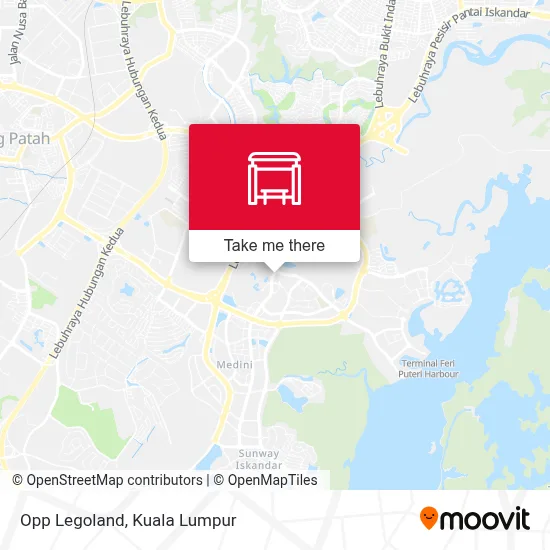 Opp Legoland map