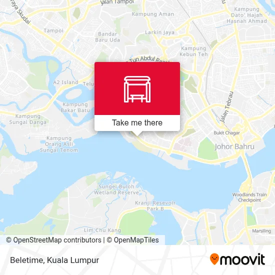 Beletime map