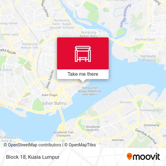 Block 18 map