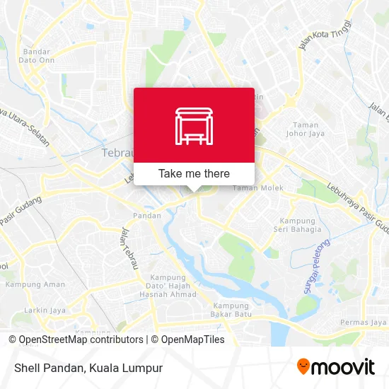 Shell Pandan map