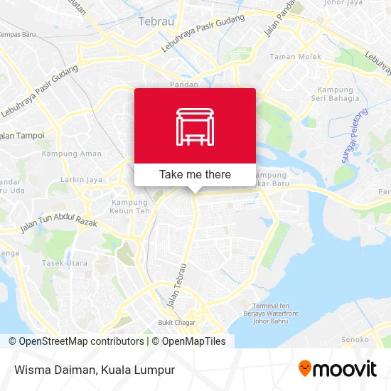 Wisma Daiman map