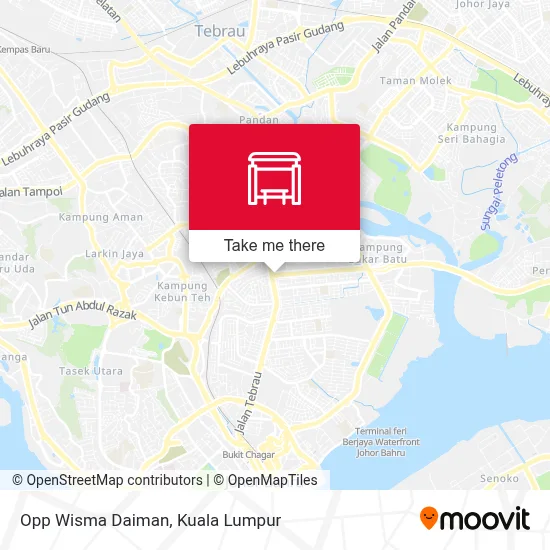 Opp Wisma Daiman map