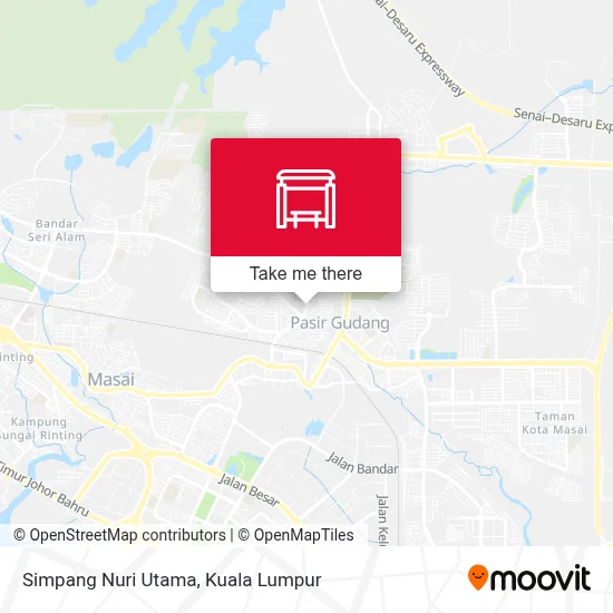 Simpang Nuri Utama map