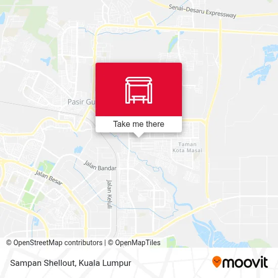 Sampan Shellout map