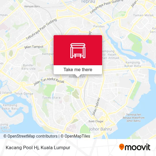 Kacang Pool Hj map