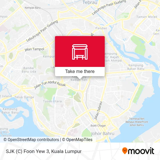 SJK (C) Foon Yew 3 map