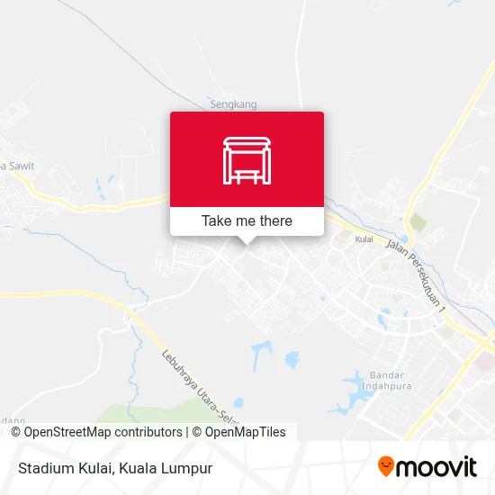 Stadium Kulai map