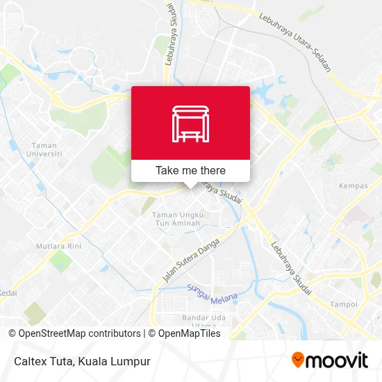 Caltex Tuta map
