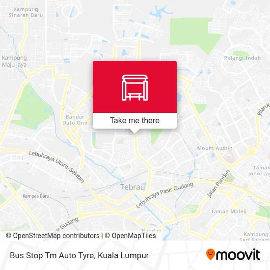 Bus Stop Tm Auto Tyre map