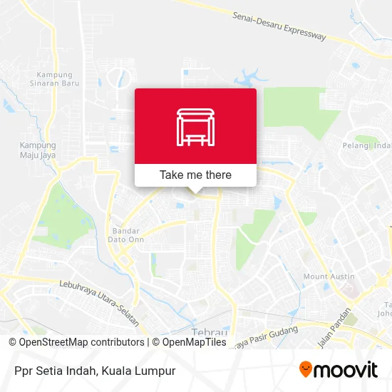 Ppr Setia Indah map