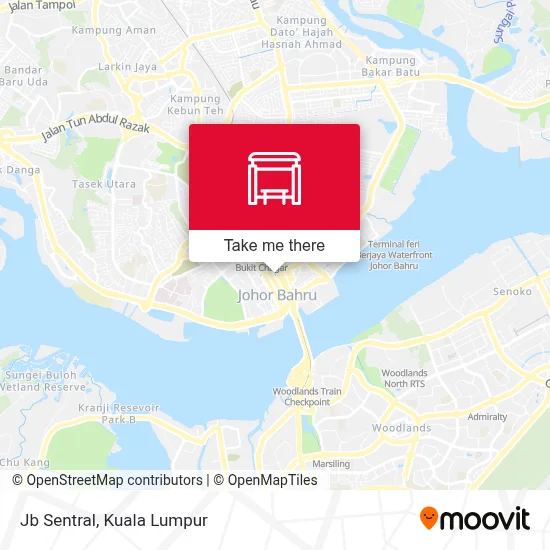 Jb Sentral map