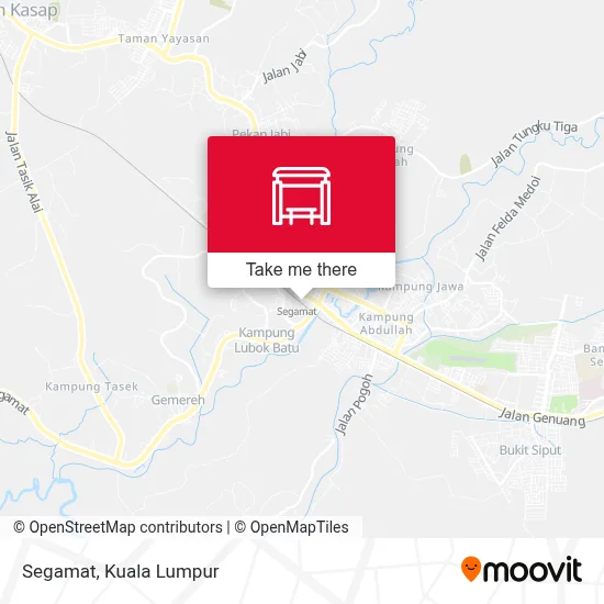 Segamat map
