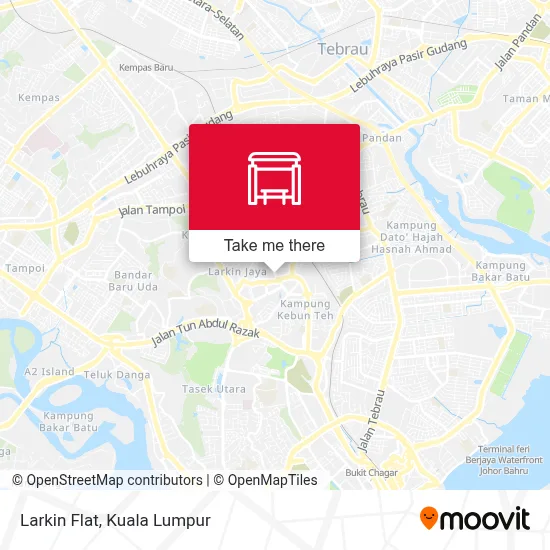 Larkin Flat map