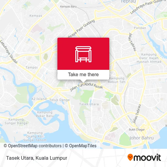 Tasek Utara map