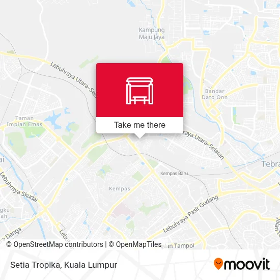 Setia Tropika map