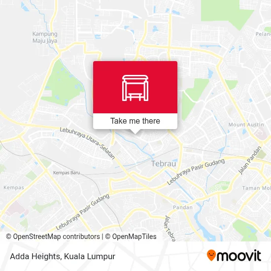 Adda Heights map