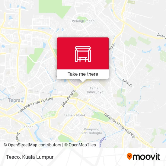 Tesco map