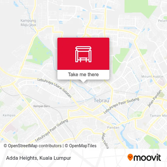 Adda Heights map