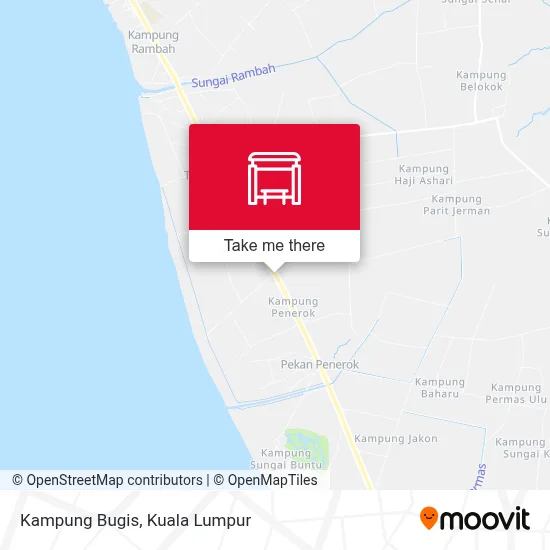 Kampung Bugis map