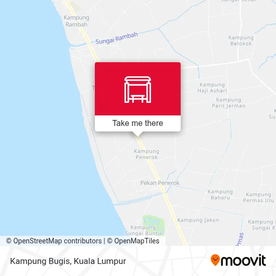 Kampung Bugis map