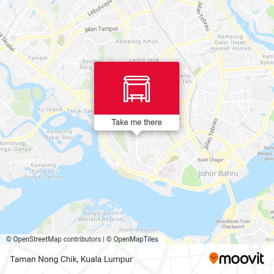 Taman Nong Chik map