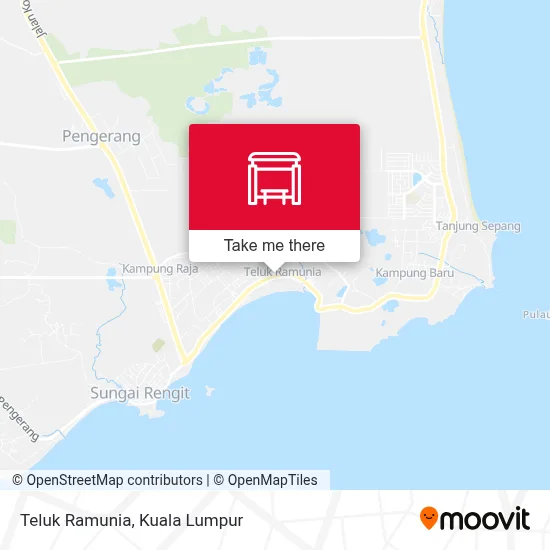 Teluk Ramunia map