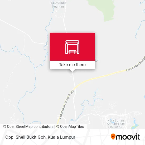 Opp. Shell Bukit Goh map