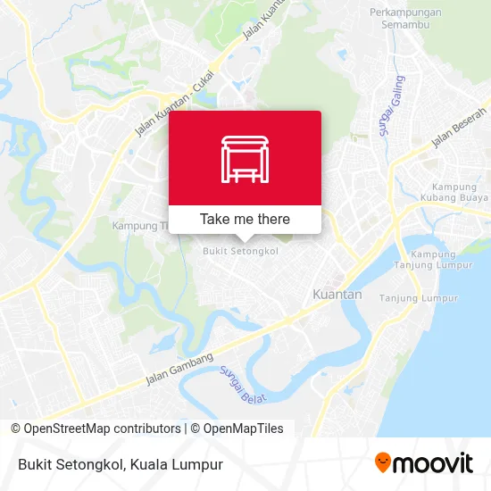 Bukit Setongkol map