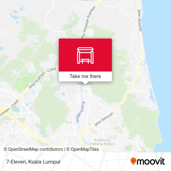 7-Eleven map