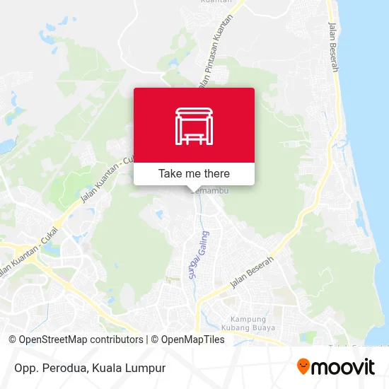 Opp. Perodua map