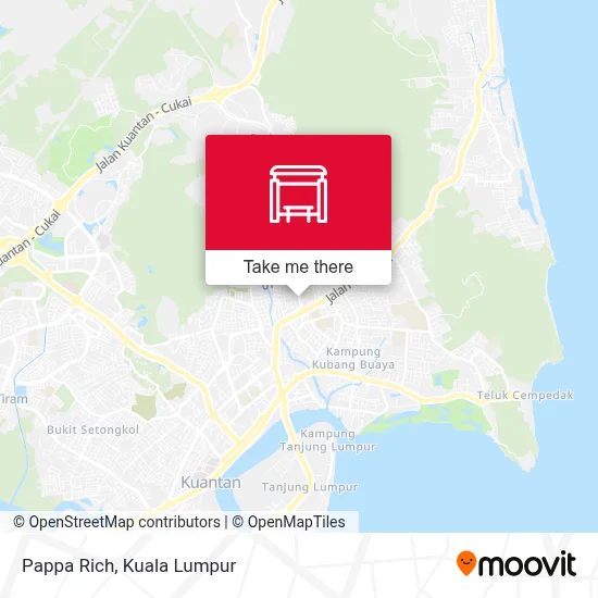 Pappa Rich map