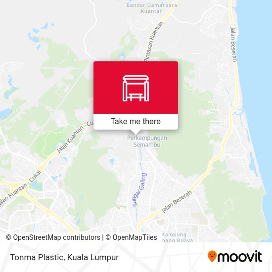 Tonma Plastic map